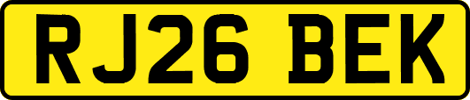 RJ26BEK