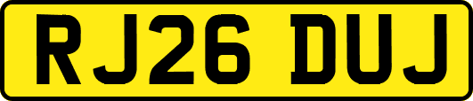 RJ26DUJ