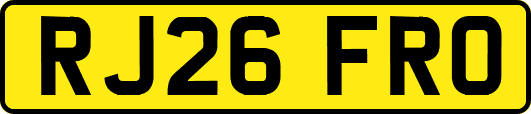 RJ26FRO