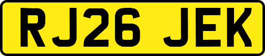 RJ26JEK