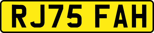 RJ75FAH