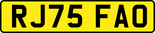 RJ75FAO