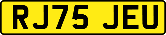 RJ75JEU