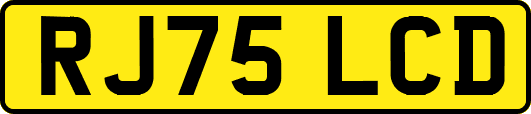 RJ75LCD