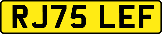 RJ75LEF