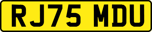 RJ75MDU