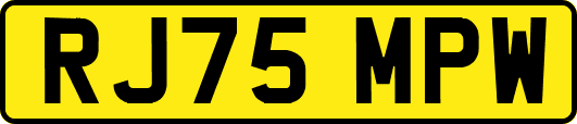 RJ75MPW
