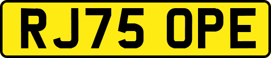 RJ75OPE