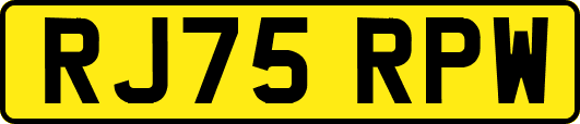 RJ75RPW