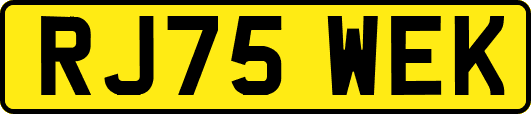 RJ75WEK