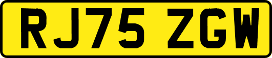 RJ75ZGW