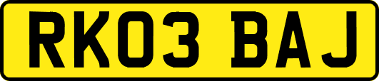 RK03BAJ
