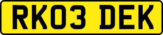 RK03DEK