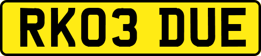 RK03DUE