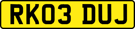 RK03DUJ