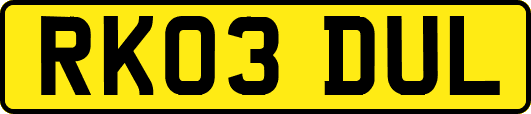 RK03DUL