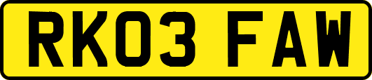 RK03FAW