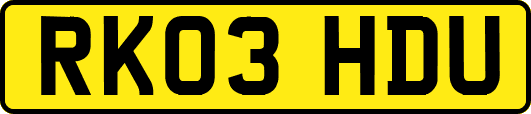 RK03HDU