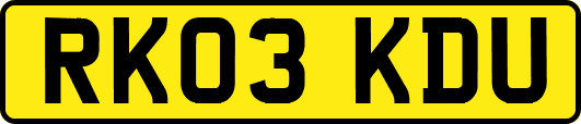 RK03KDU