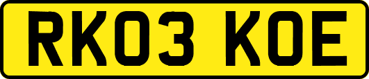 RK03KOE