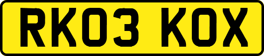 RK03KOX