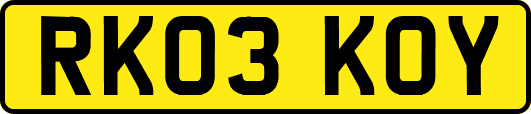 RK03KOY