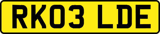 RK03LDE