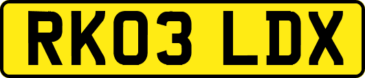 RK03LDX