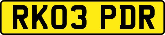 RK03PDR