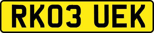 RK03UEK