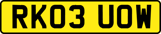 RK03UOW