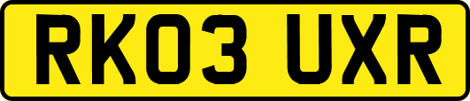 RK03UXR