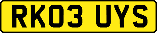 RK03UYS