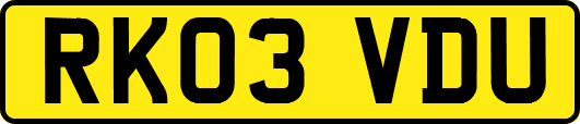 RK03VDU
