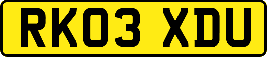 RK03XDU