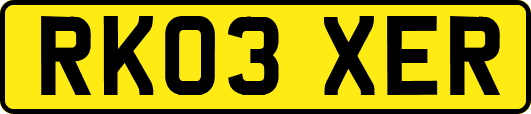 RK03XER