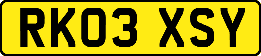 RK03XSY