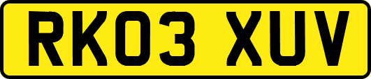 RK03XUV