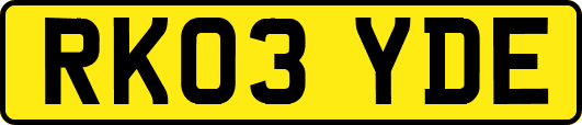 RK03YDE