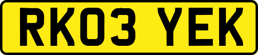 RK03YEK