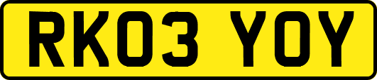 RK03YOY