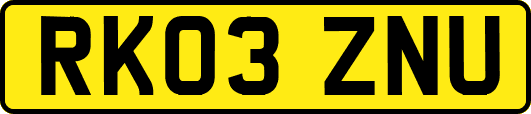RK03ZNU