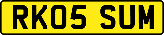 RK05SUM
