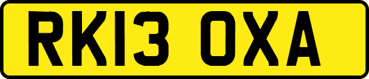 RK13OXA