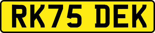 RK75DEK