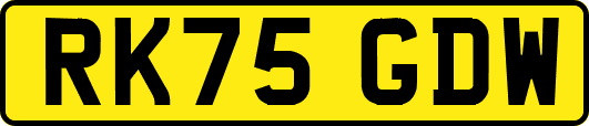 RK75GDW