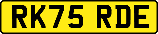 RK75RDE