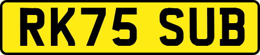 RK75SUB