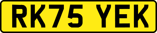 RK75YEK
