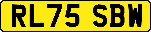 RL75SBW
